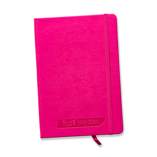 Rosé Mansion Pink Hardcover Journal