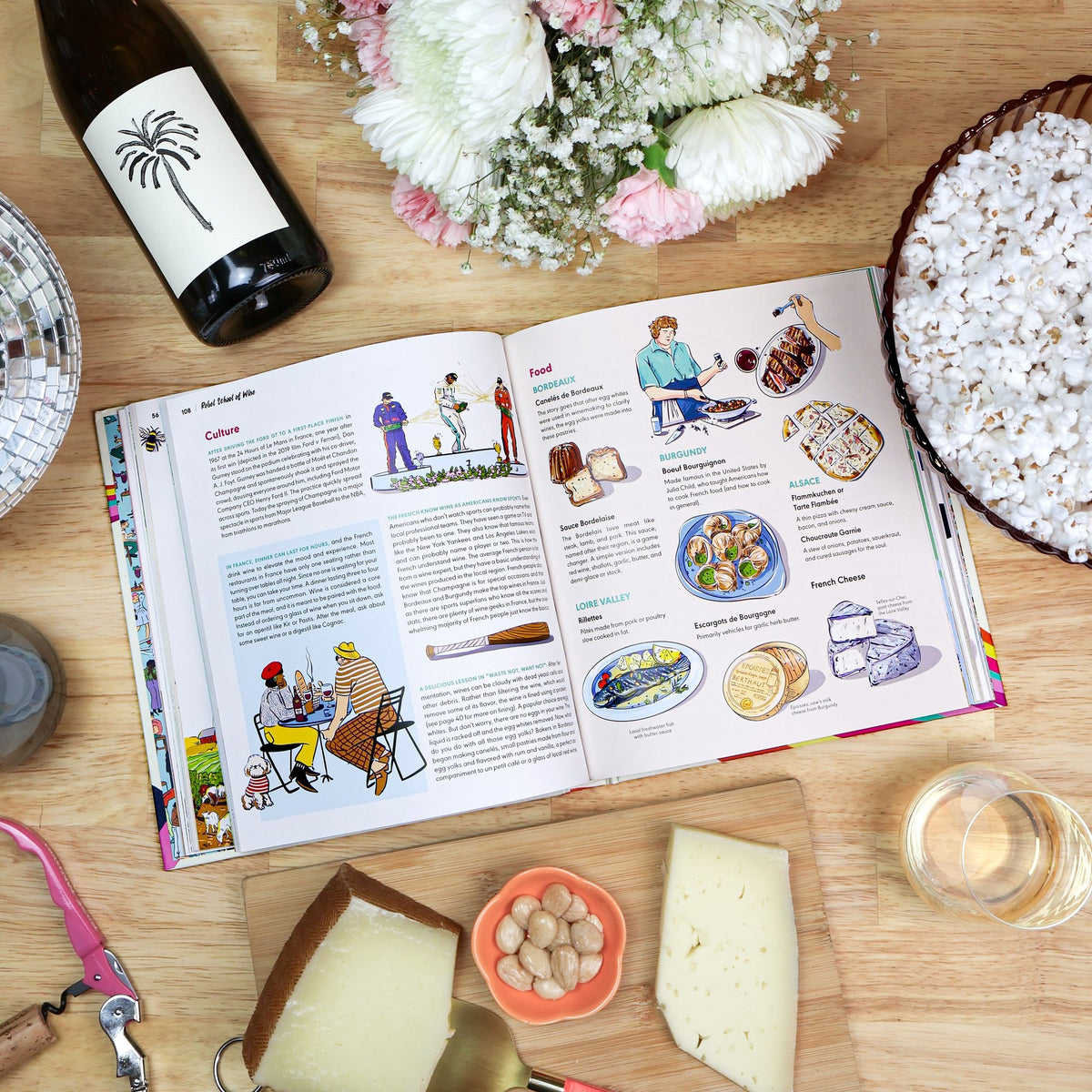 Rebel School of Wine cover, France culture spread