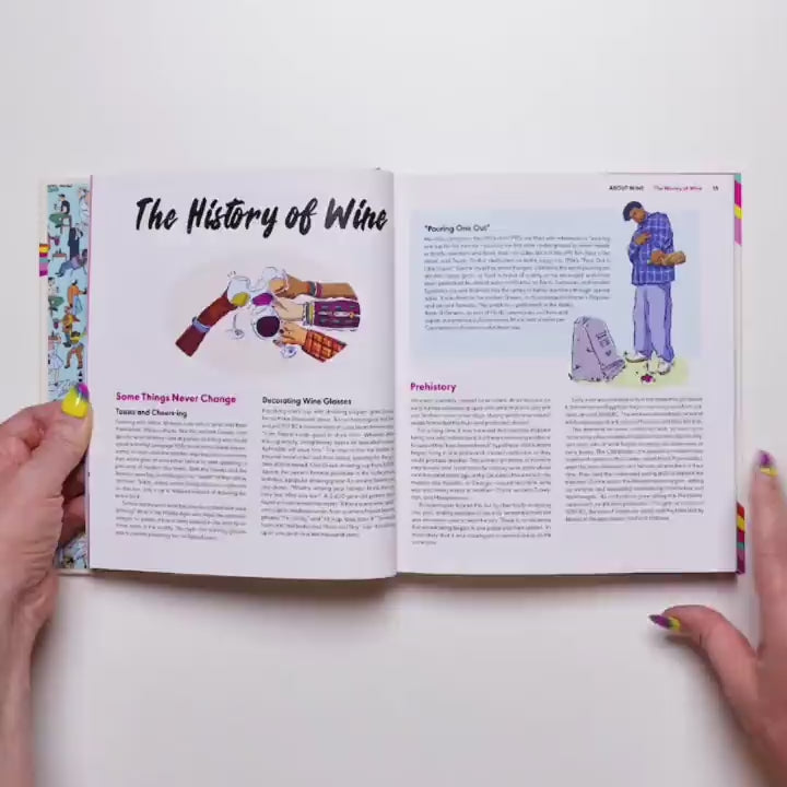 Flipping through the pages of Rebel School of Wine