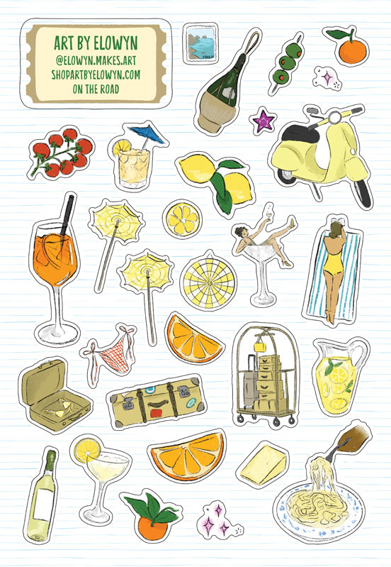 Artby Elowyn sticker pages