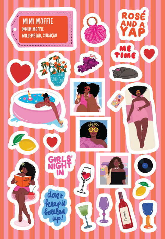Mimi Moffie sticker pages