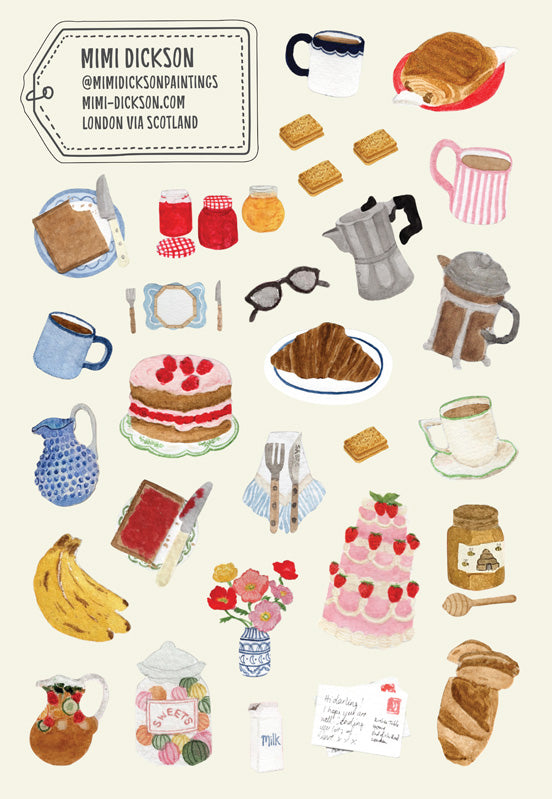 Mimi Dickson sticker pages