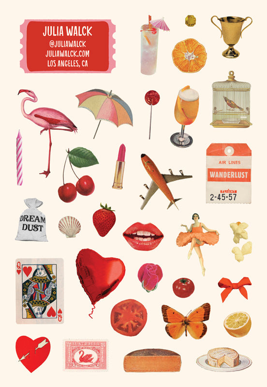 Julia Walck sticker pages