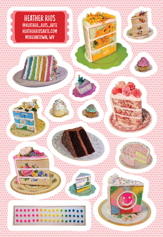 Heather Rios sticker pages