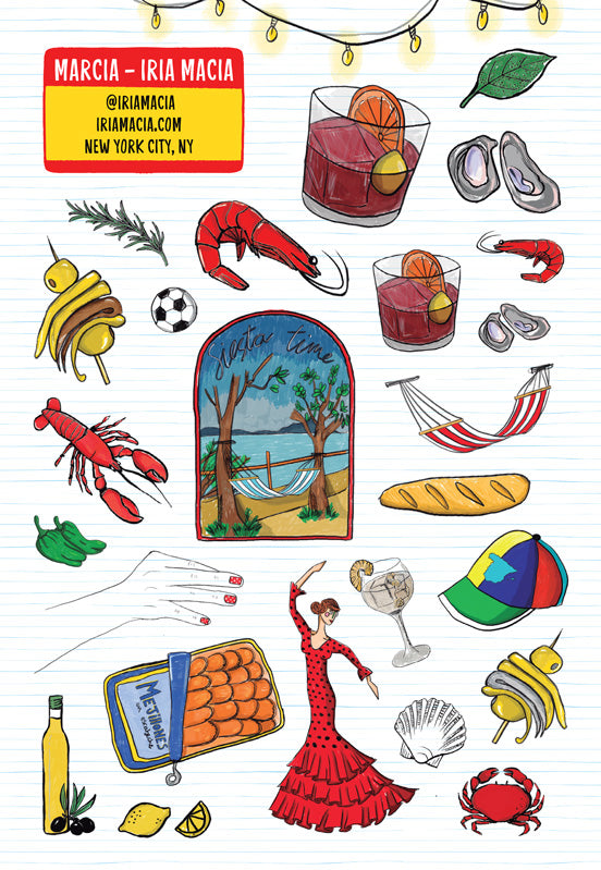 Marcia Iria Macia sticker pages